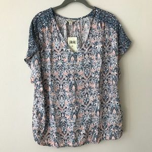Lucky Brand:: Brand new, beautiful summer top